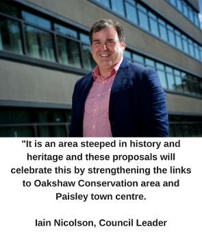 Paisley West End - Council Leader quote
