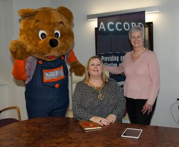 Provost Cameron with ACCORD