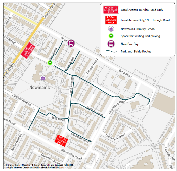 Newmains Primary - Park and Stride