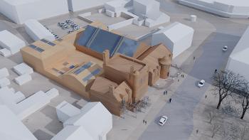 Artists impression of proposed Renfrew community hub