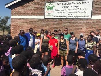 Classrooms for Malawi 2019 group by school