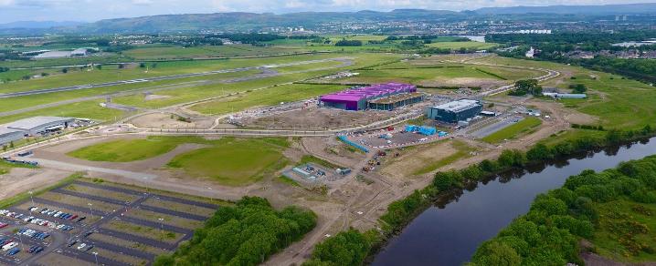 AMIDS Netherton drone photograph from July 2022 AMIDS Netherton drone photograph from July 2022
