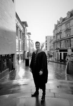Image of Gary Chittick graduating