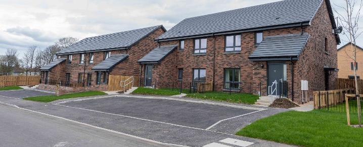 New homes completed at Ferguslie Park in 2023