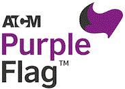 Purple Flag logo