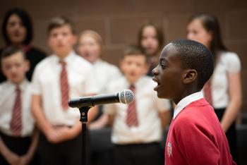 Pupil singing