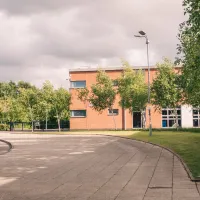Exterior of Cochrane Castle Primary School in Johnstone
